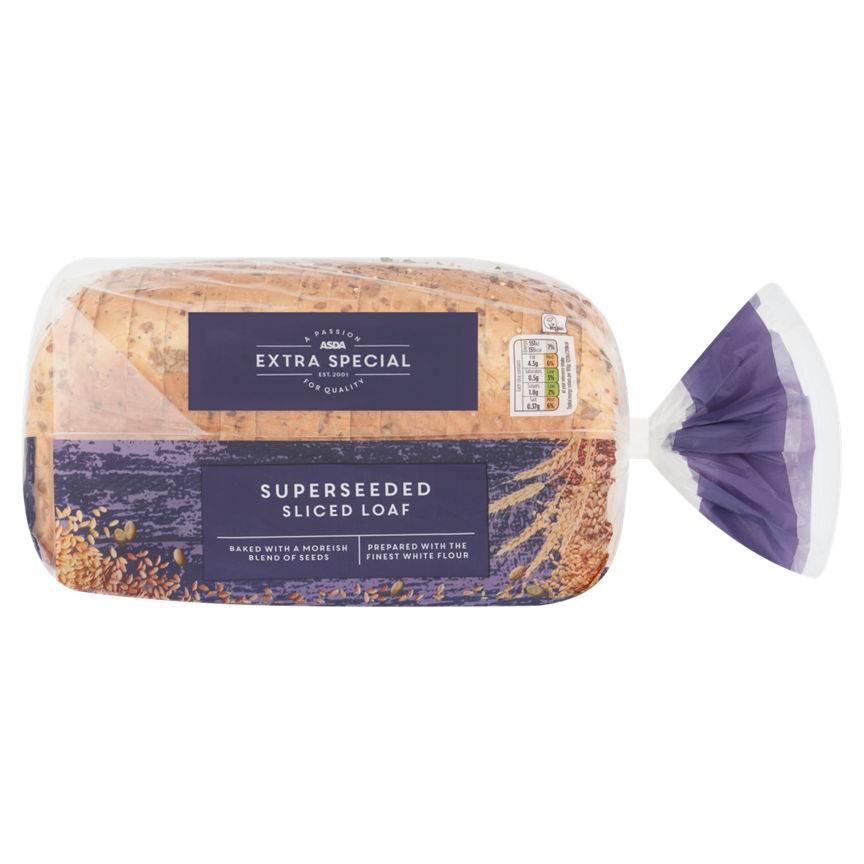 ASDA Extra Special Super Seeded Bread 800g