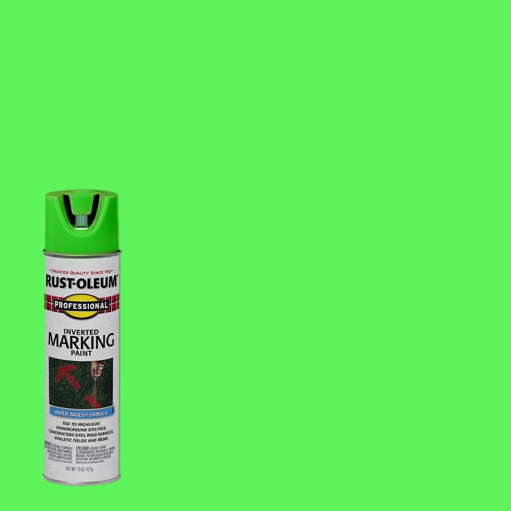 Rust-Oleum Professional Green Water-based Marking Paint (Spray Can) | 270477