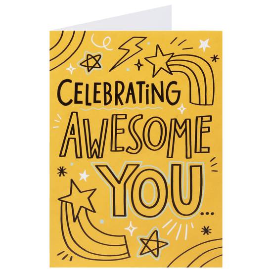 American Greetings Celebrating Awesome You Greeting Card