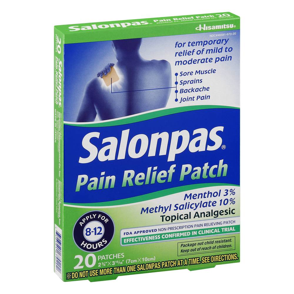 Salonpas Pain Relief Patch