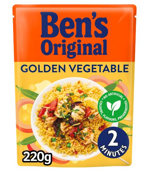 Ben's Original Golden Vegetable Rice (220g)