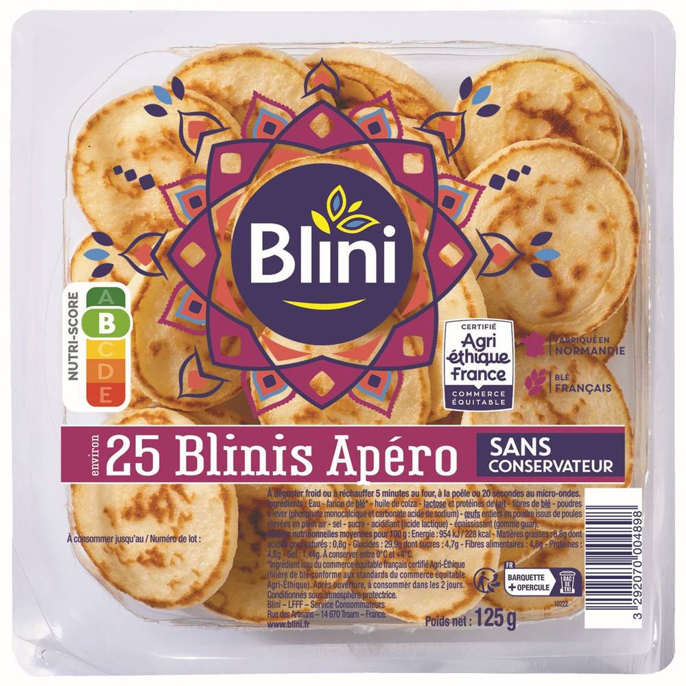 Blini - Apéro (125g)