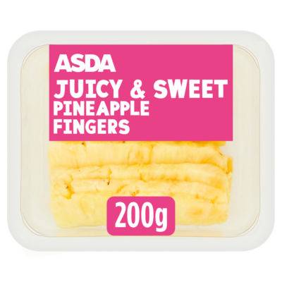 ASDA Juicy & Sweet Pineapple Fingers (200g)