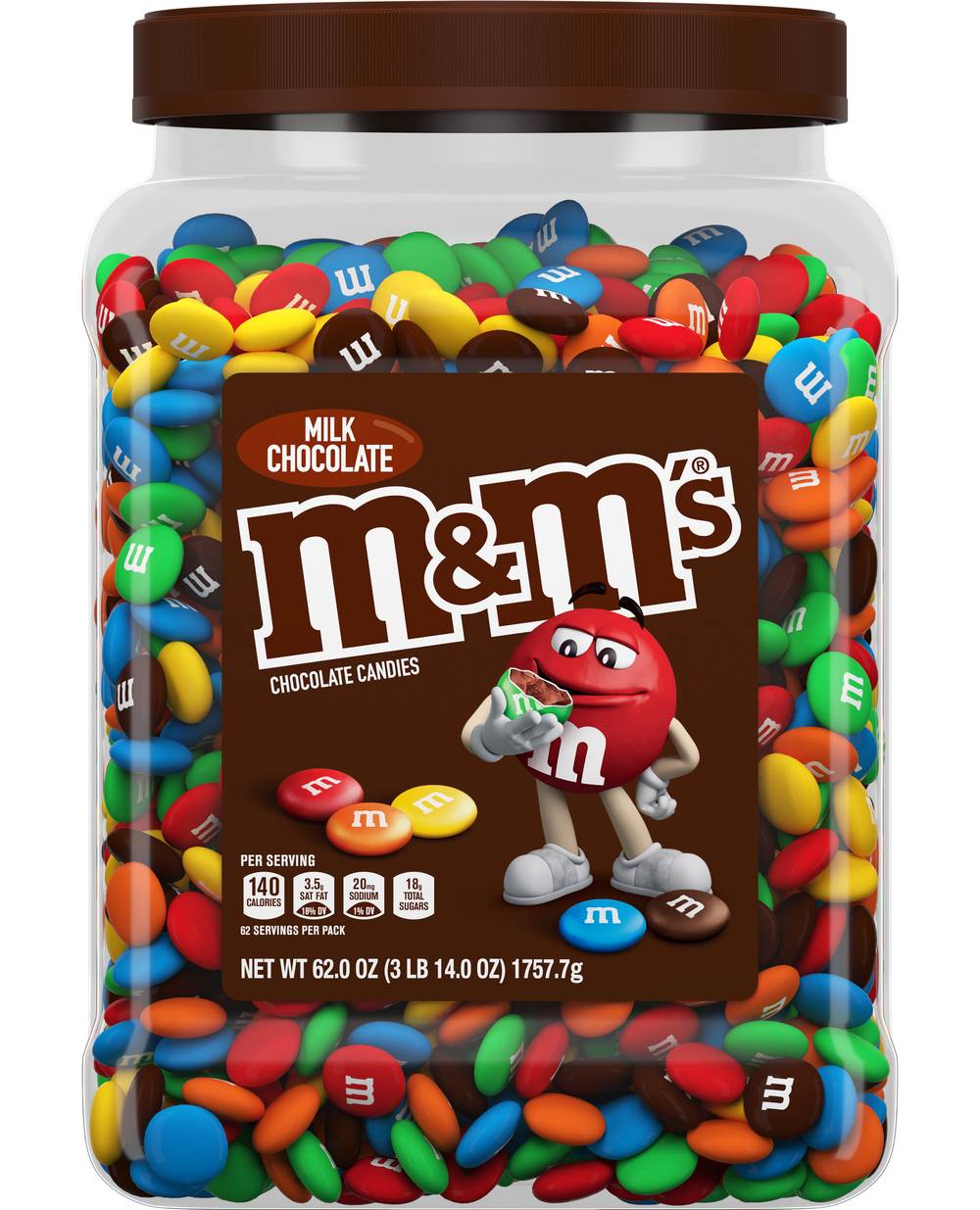 M&M's Milk Chocolate Candies (3.88 lbs)