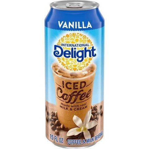 International Delight Vanilla Iced Coffee 15oz Can