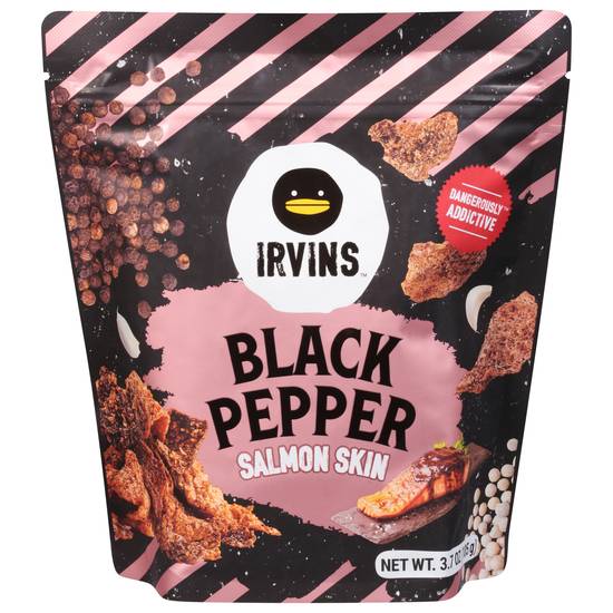 Irvins Salmon Skin (black pepper)