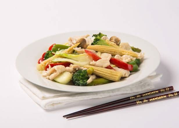 124. Chicken with Mixed Vegetables