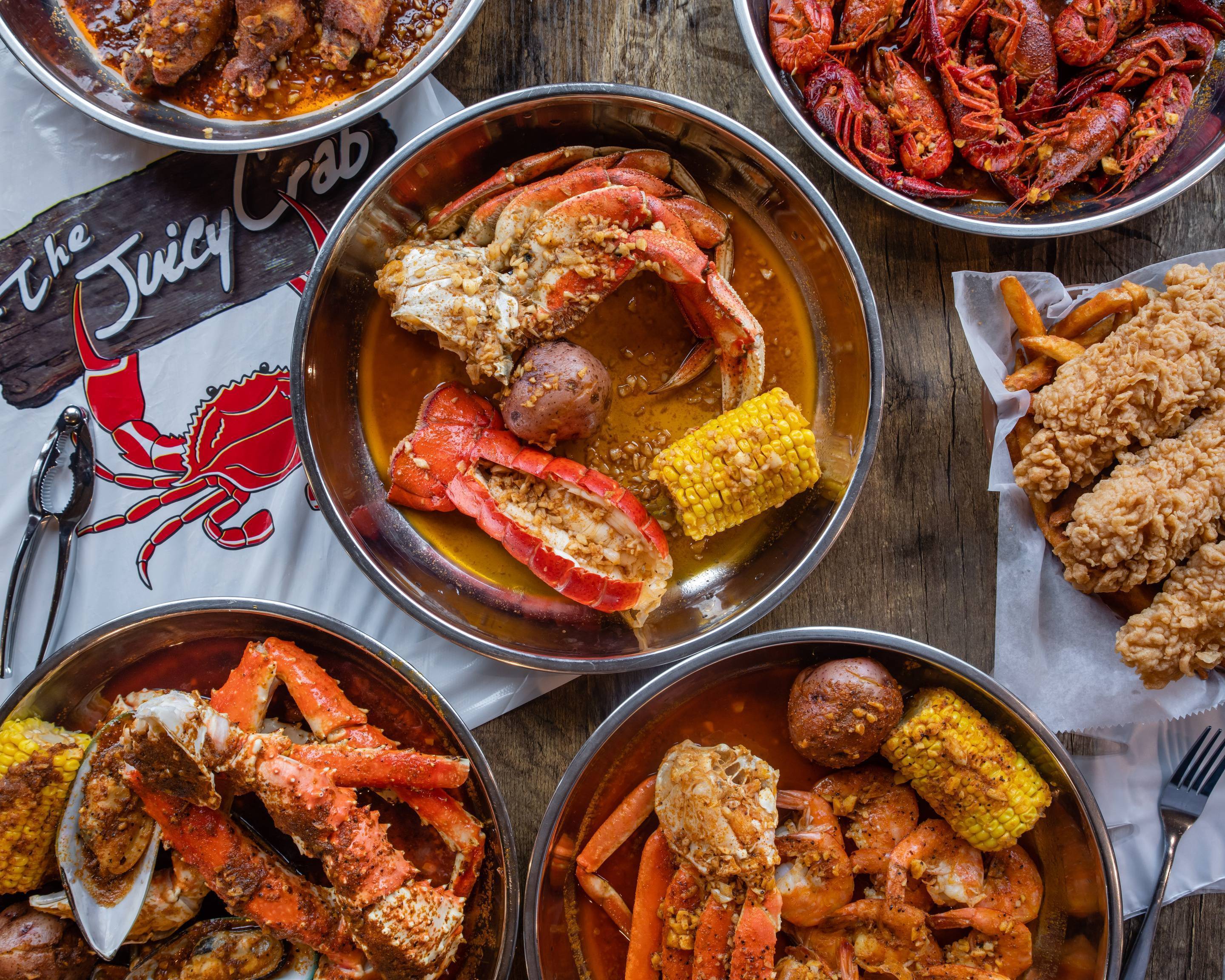 The juicy crab menu discount