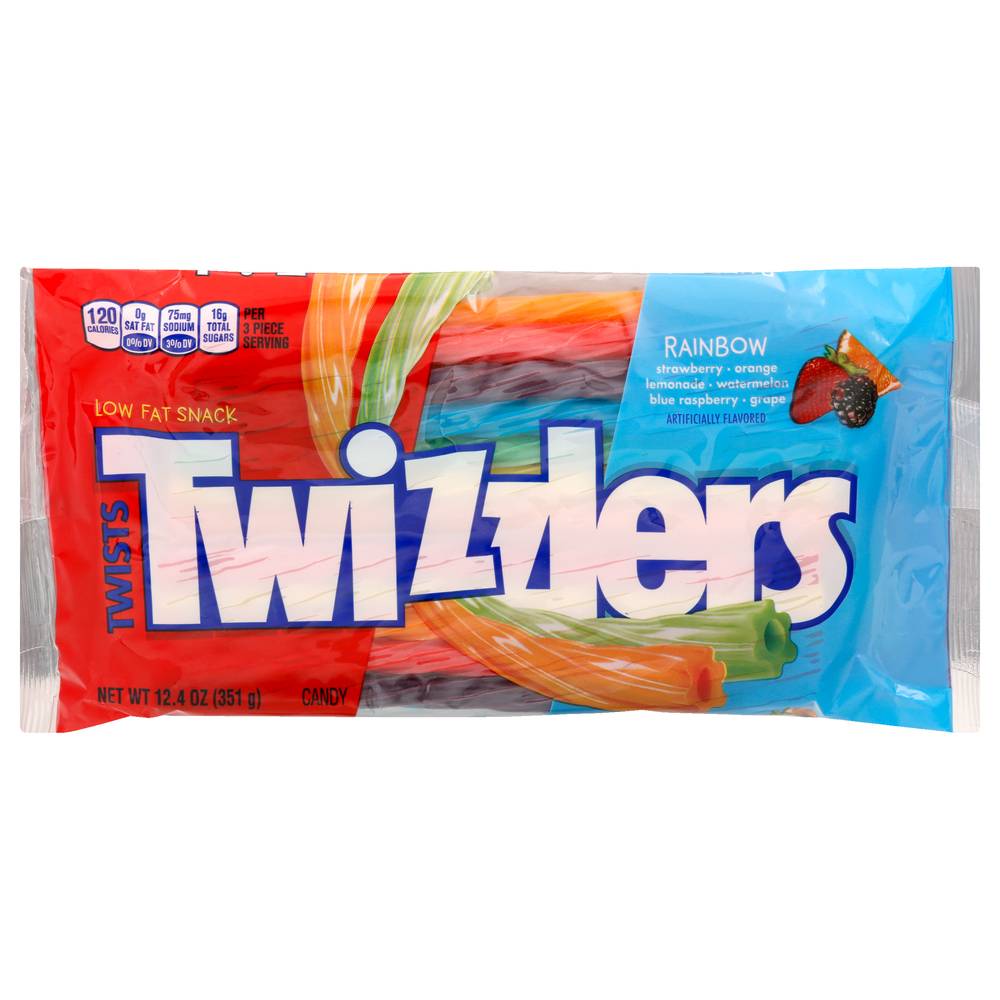 Twizzlers Rainbow Twists Candies (12.4 oz)