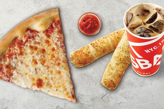 1 Slice Combo (Cheese)