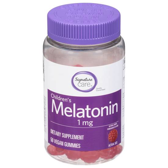 Signature Care Children Melatonin's 1 mg Gummies (50 ct)
