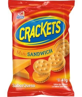 Galletas Crackets Mini Sandwich Queso 41 g