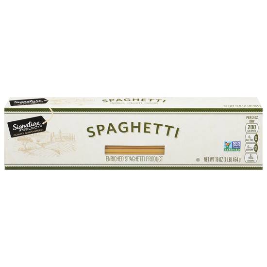 Signature Select Spaghetti Pasta Made With Semolina (16 oz)