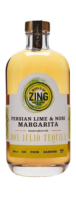 World of Zing Persian Lime and Nori Margarita 50cl