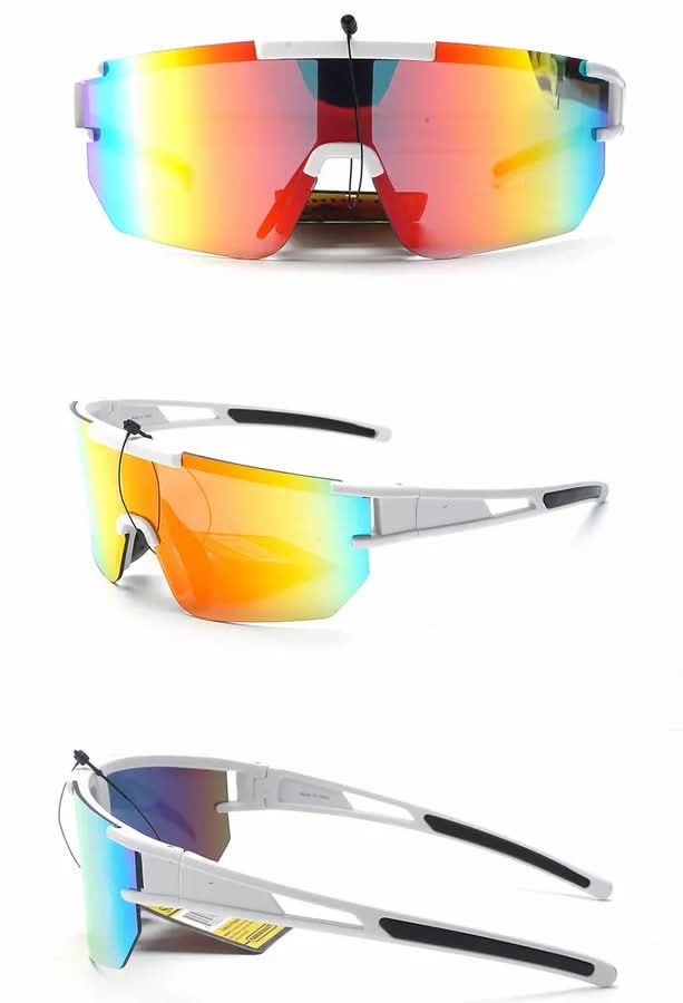 Das Companies Inc Traders Bos TB122WHFYWBLL Sports Sunglasses