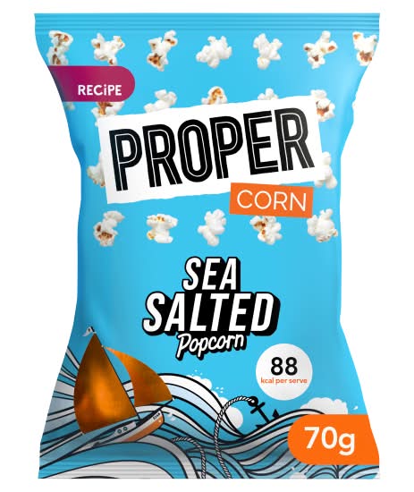 PROPERCORN Sea Salted, Popcorn (70g)