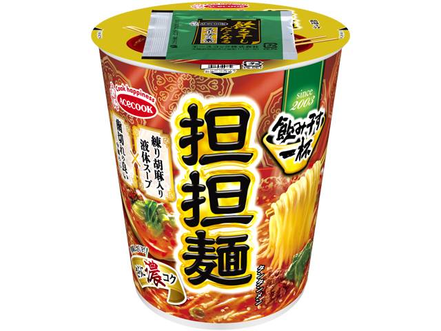 エースコック タテ型 飲み干す一杯 担担麺 (74g)