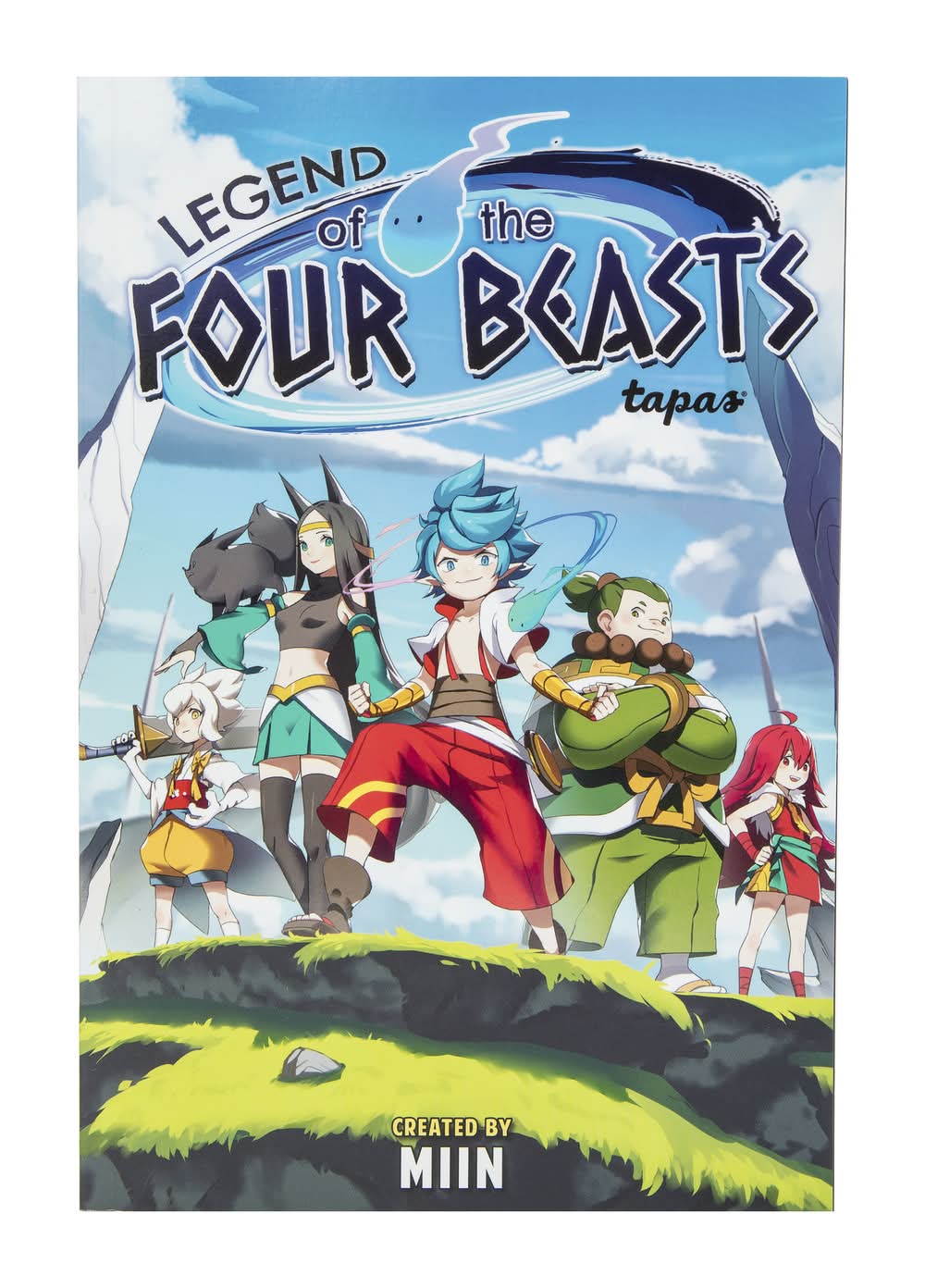 Legend Of The Four Beasts Manga Book By Miin