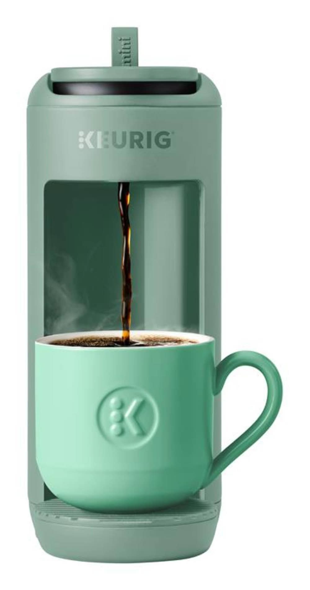 Keurig K-Mini Mate Single Serve K-Cup Pod Coffee Maker, Glamping Green
