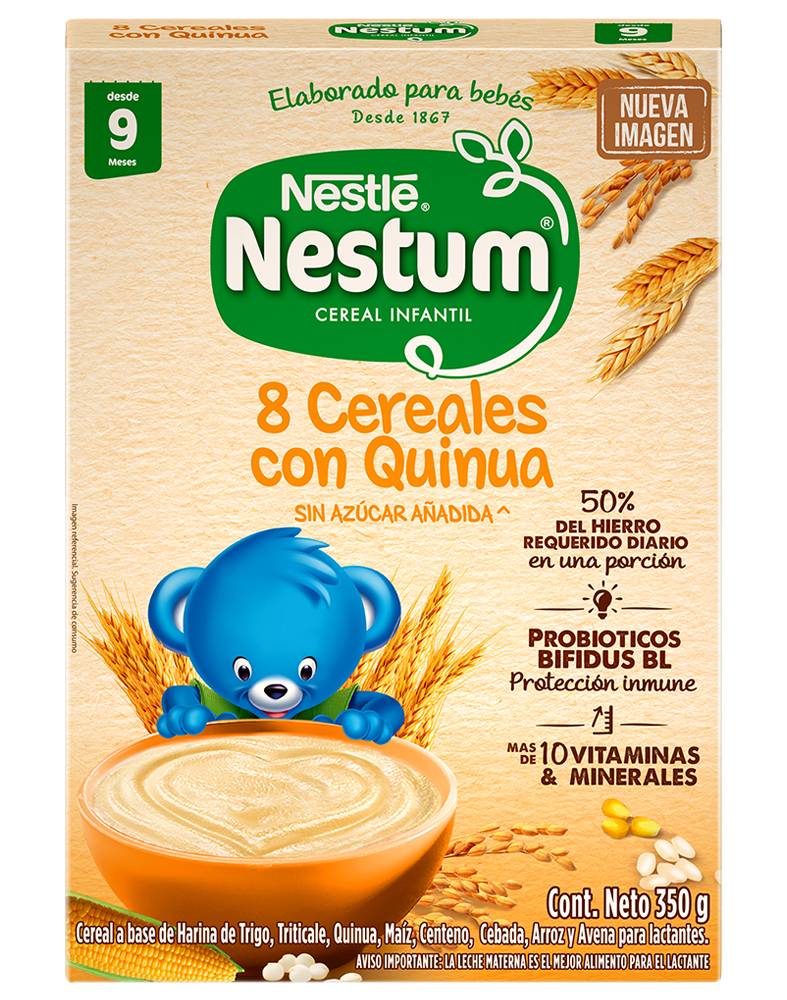 Nestum 8 CEREALES CAJ*350G