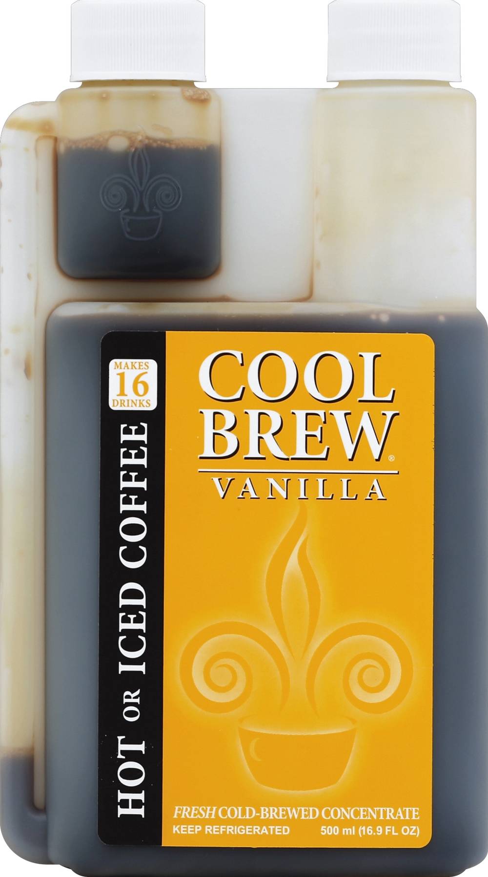 CoolBrew Vanilla Iced or Hot Coffee Concentrate (16.9 fl oz)