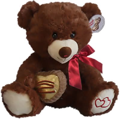 Signature Select Scented Teddy Bear, Chocolate, Dark Brown