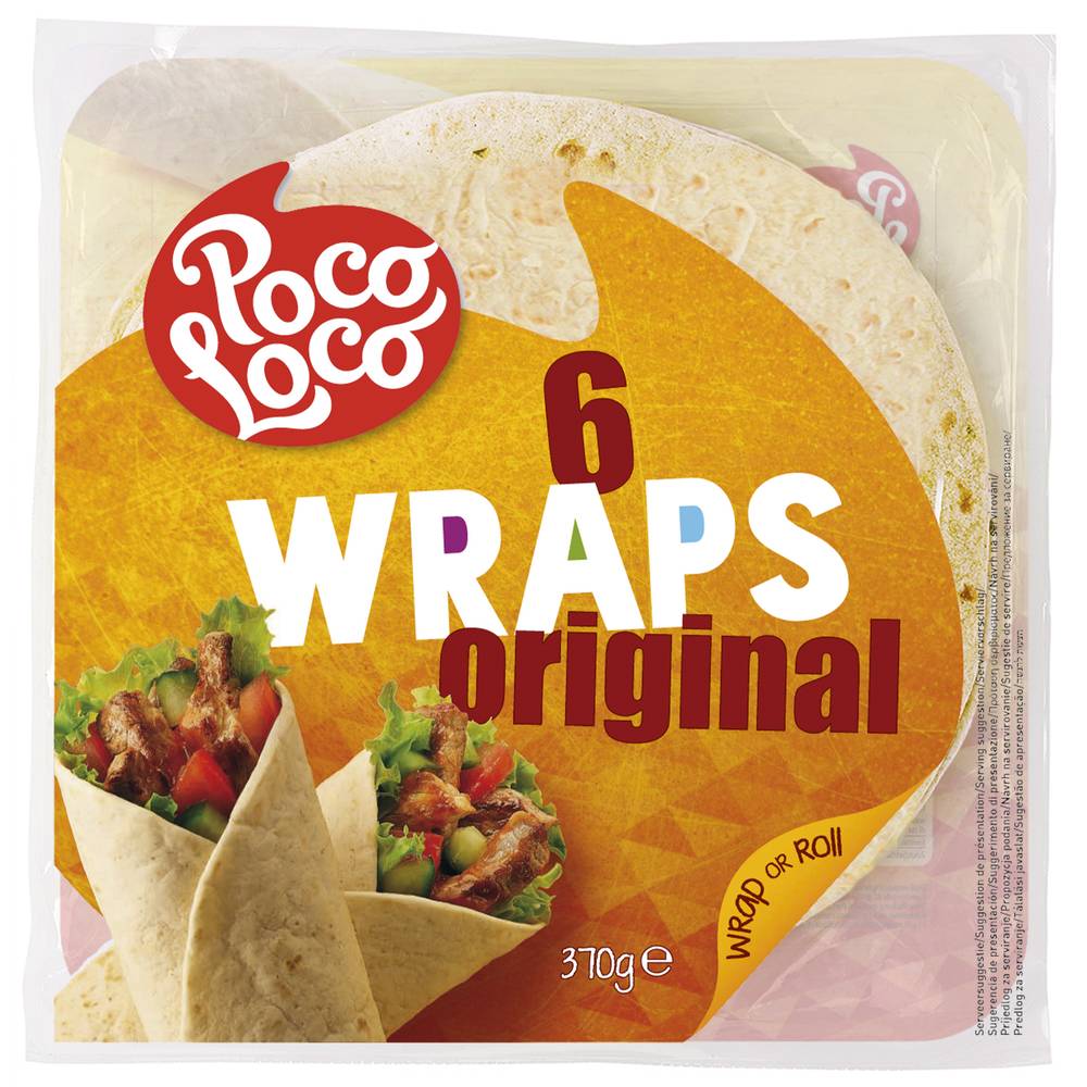 Poco Loco - Tortilla wraps original