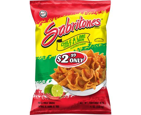 Sabritones Chile and Lime (4.2 oz)