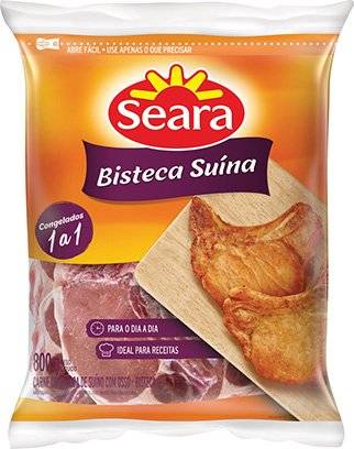 Seara · Bisteca suína congelada (800 g)