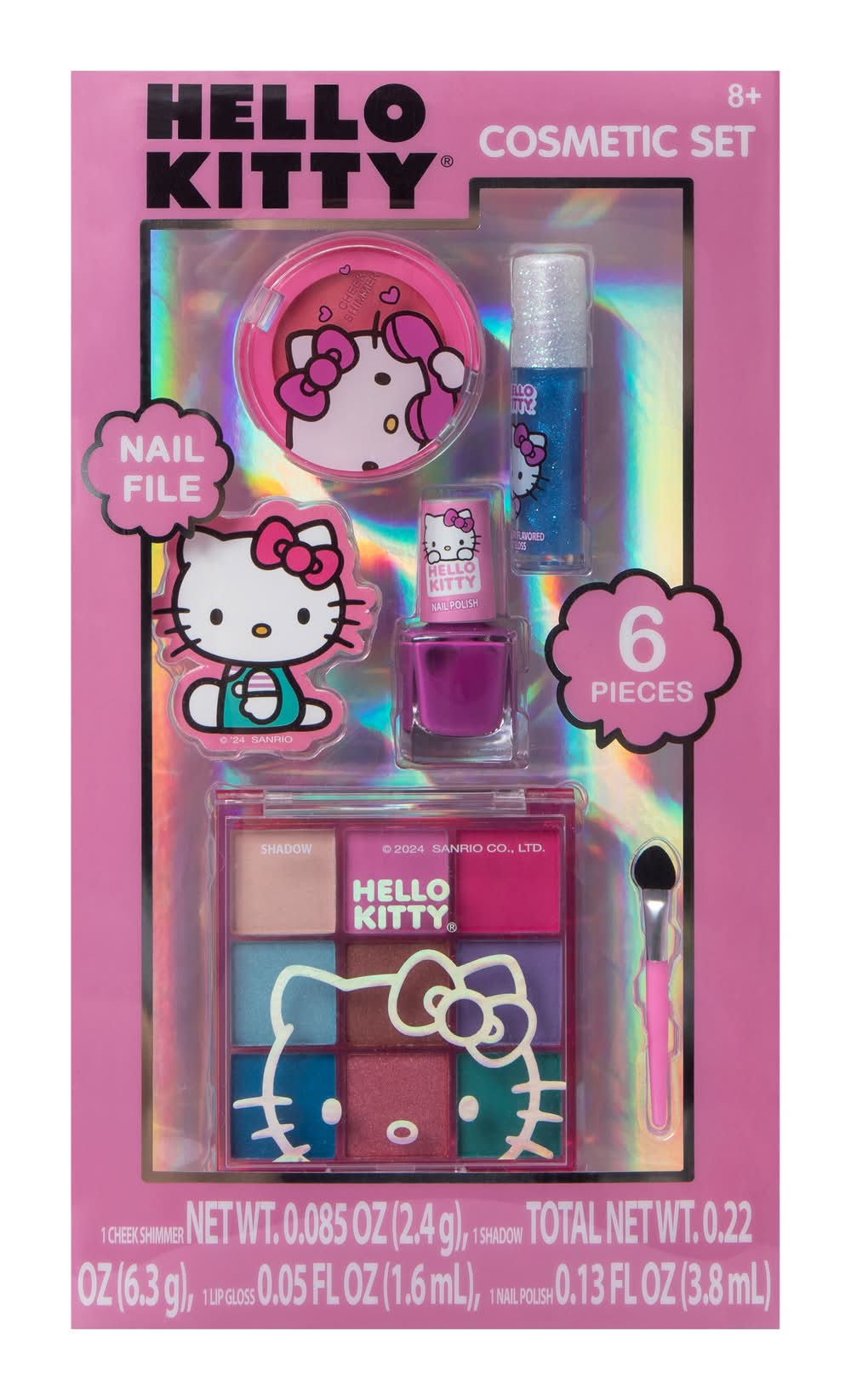 Hello Kitty® Cosmetic Set 6-Pieces