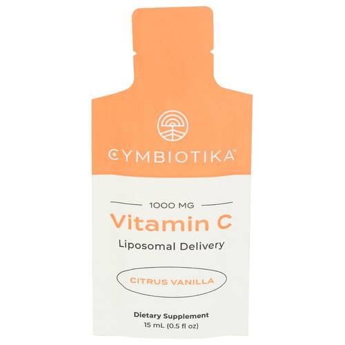 Cymbiotika Citrus Vanilla Liposomal Vitamin C Pouch