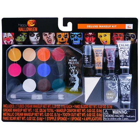 Festive Voice Happy Halloween Deluxe Makeup Kit - 1.0 set