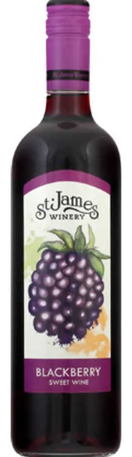 St James Blackberry Sweet Wine
