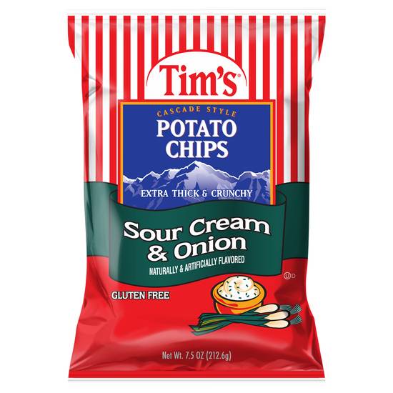 Tim's Cascade Style Sour Cream & Onion Potato Chips