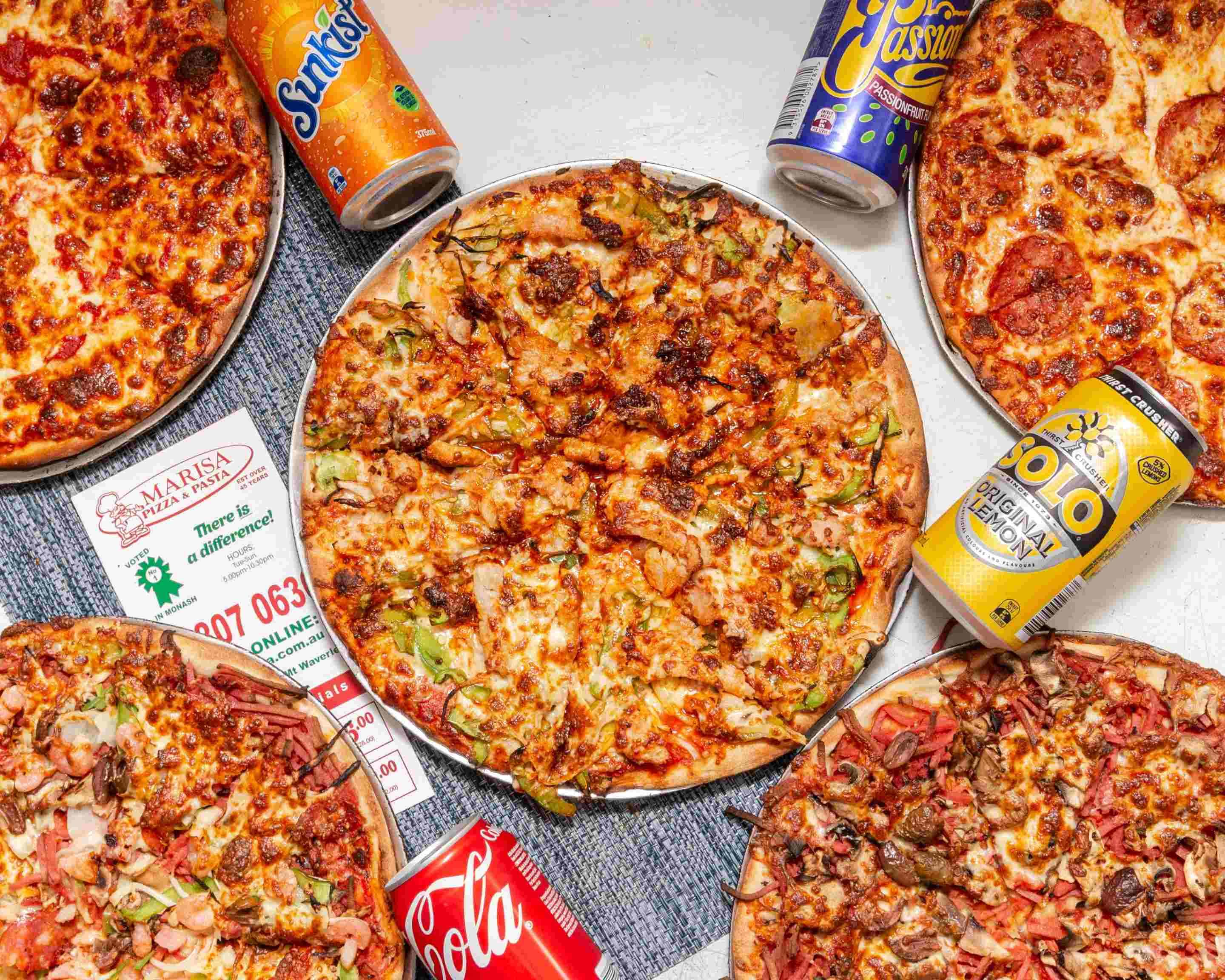 Marisa Pizza & Pasta Menu Takeout in Melbourne Delivery Menu & Prices Uber Eats