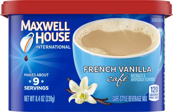 Maxwell House French Vanilla Coffee Beverage Mix