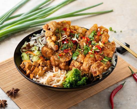 椒麻雞飯 Spicy Chicken Rice