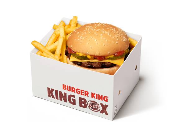 Cheeseburger King Box