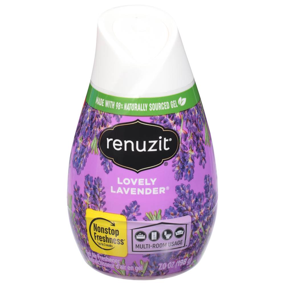 Renuzit Lovely Gel Air Freshener, Purple (7 oz)