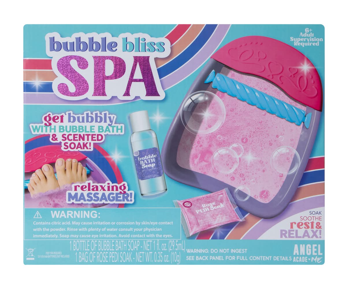 Bubble Bliss Spa Foot Massager White