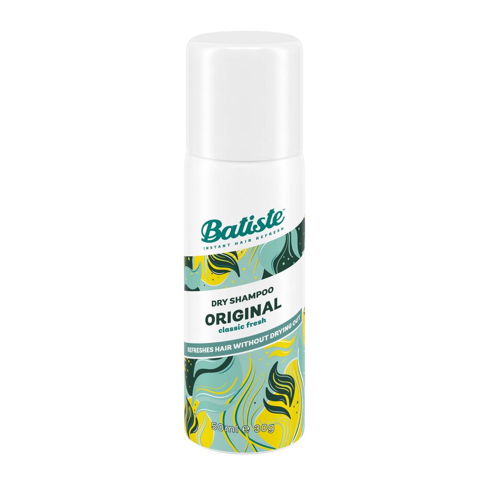 Batiste Dry Shampoo, Original Fragrance, Travel Size - 1.6 Fl Oz