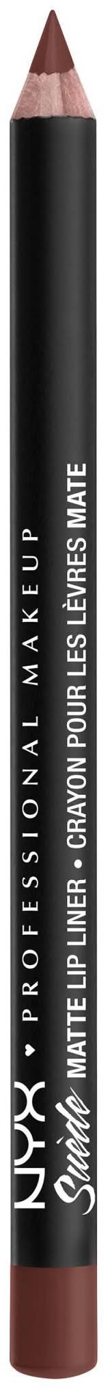 NYX Professional Makeup Suede Matte Lip Liner, The Og Brew (0.04 oz)