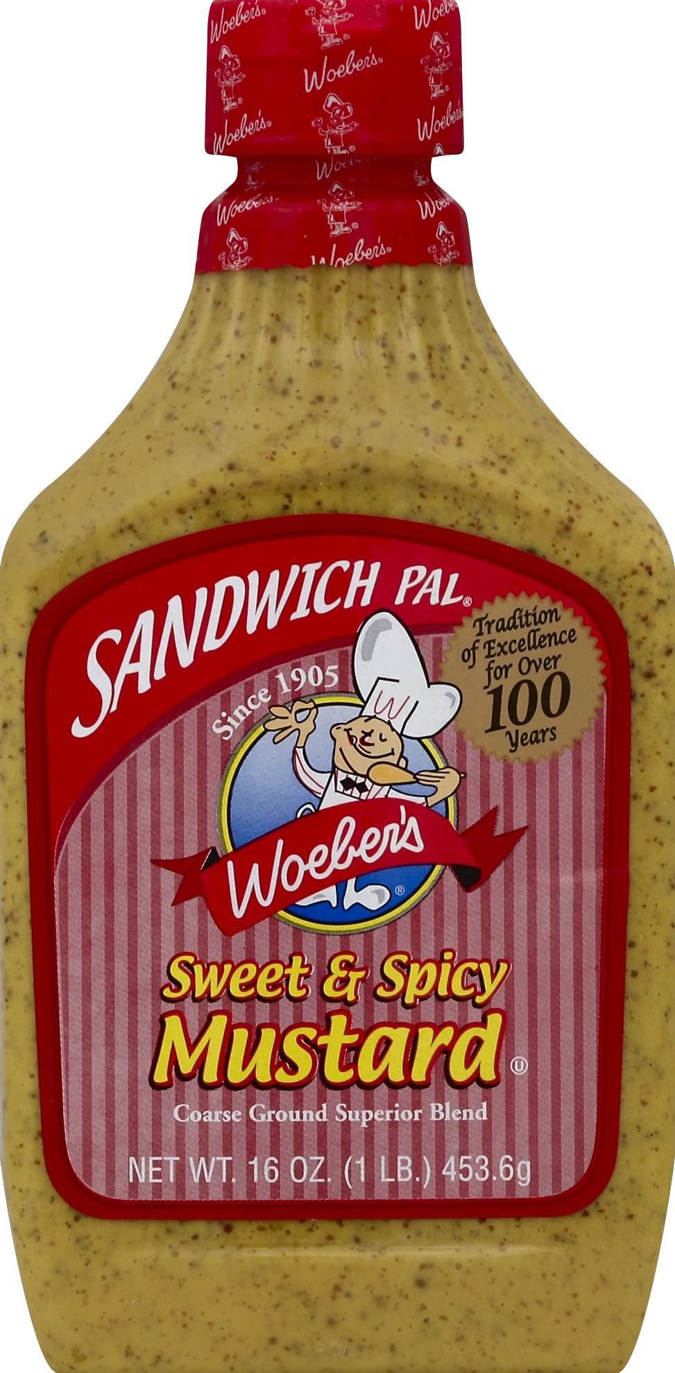 Woeber's Sweet & Spicy Mustard (1 lbs)