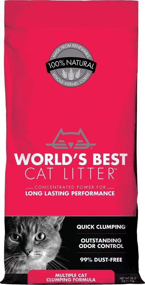 World's Best Cat Litter Multiple Cat Clumping Formula Cat Litter (7-lb)