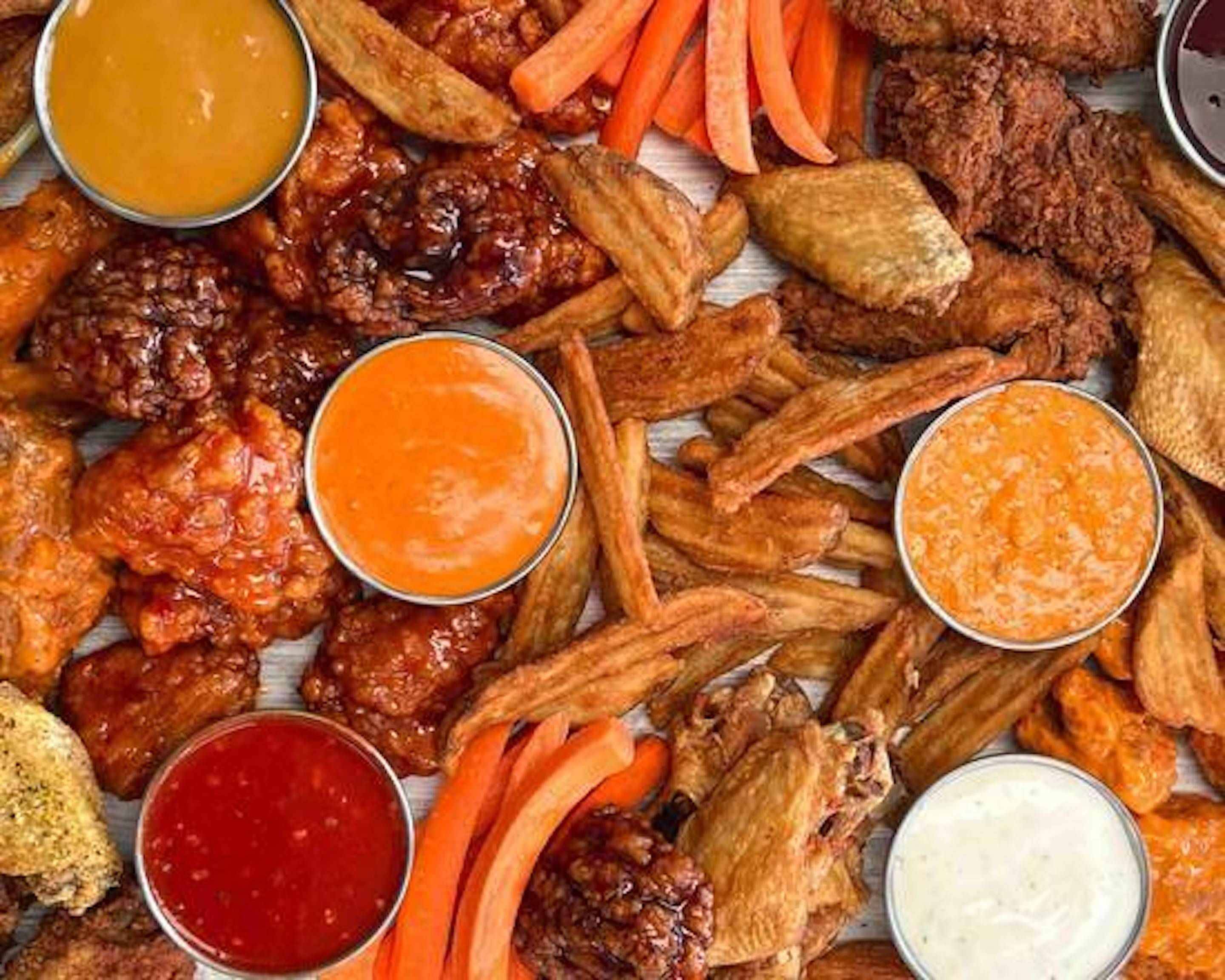 Order Wing Zone Hot Chicken & Wings (12320 Baker Cypress Rd) Menu