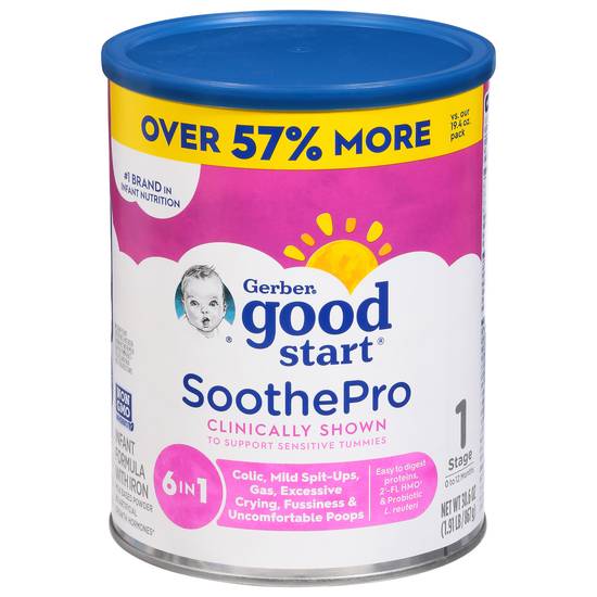 Gerber Good Start Stage 1 Soothepro Infant Formula With Iron