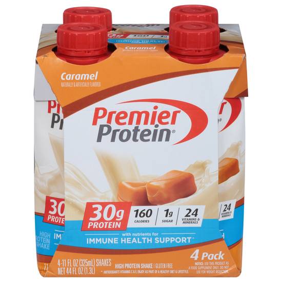 Premier Protein Caramel Protein Shake ( 4 ct, 11 fl oz)