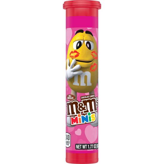 Order M&M'S Minis Valentines Day Milk Chocolate Candy, Mega Tube, 1.77 oz food online from CVS store, VIENNA on bringmethat.com