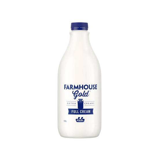 Pauls Farmhouse Gold Full Cream Milk 1.5L