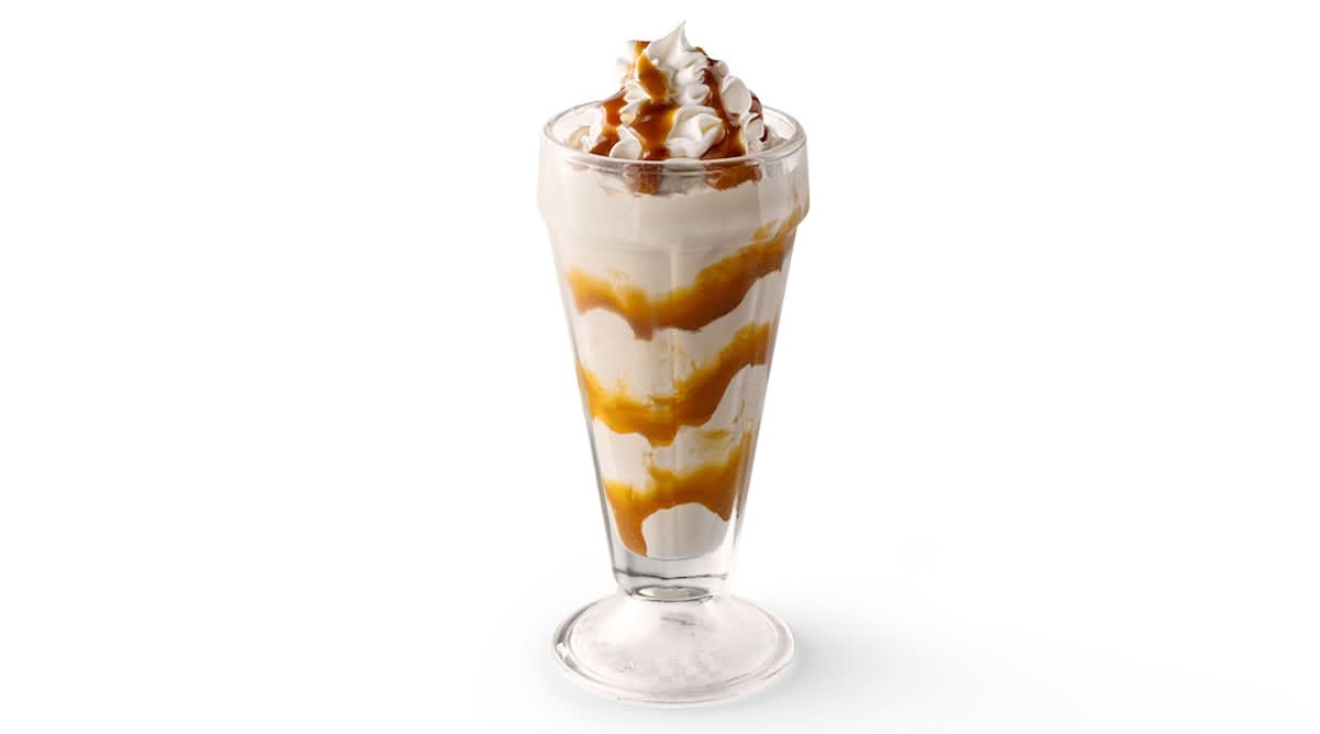 New! Caramel Apple Milk Shake